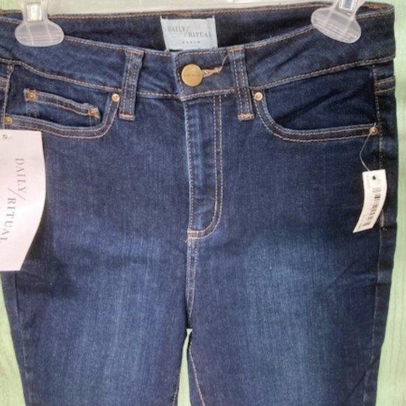 Daily Ritual Denim Jeans NWT - Picture 4 of 7